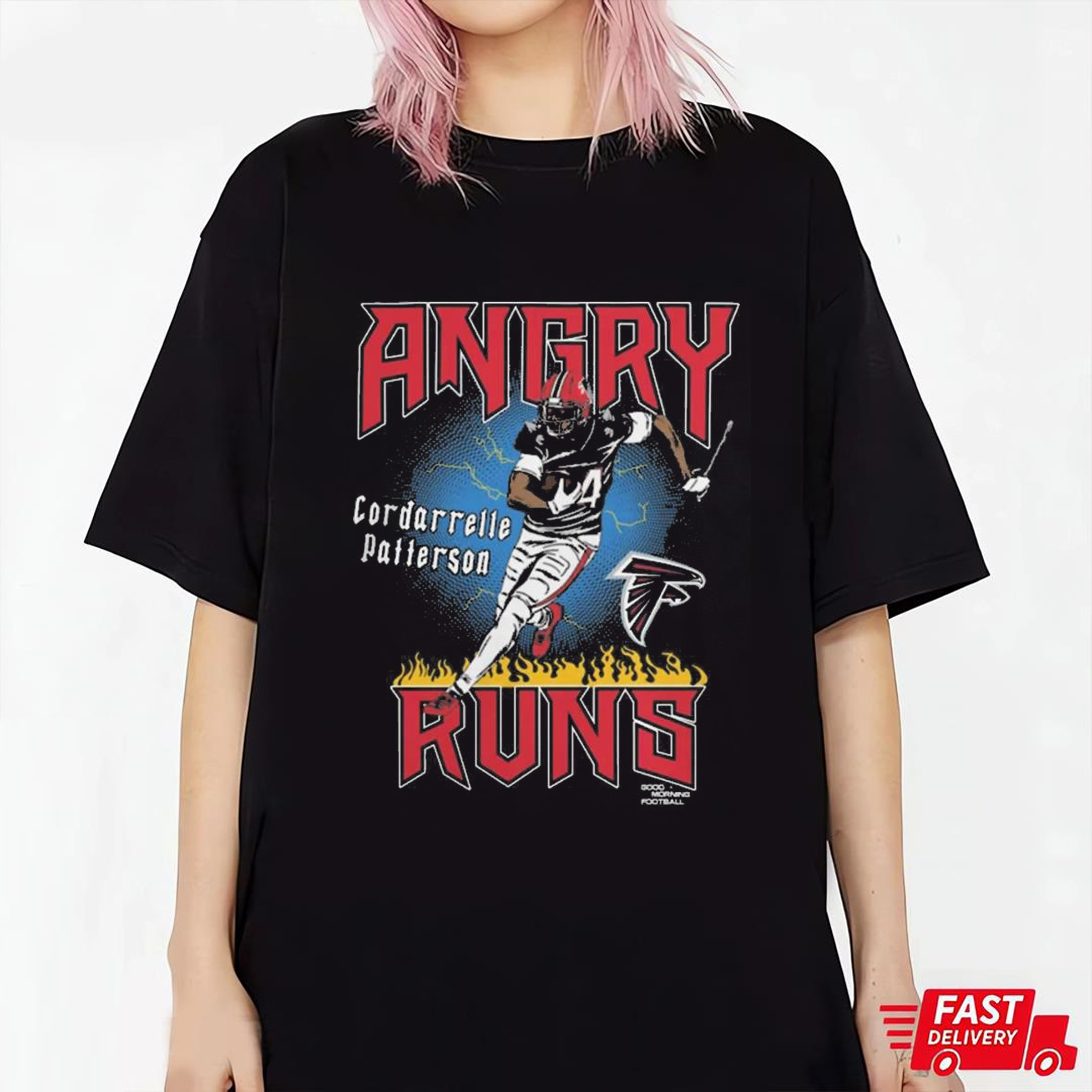 Angry Runs Falcons Cordarrelle Patterson Shirt Sweatshirt Hoodie