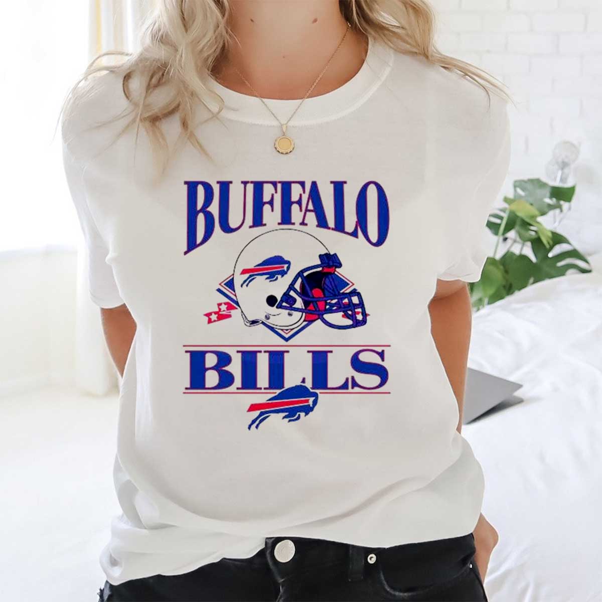 Buffalo Bills NFL Est 1960 Helmet Logo Shirt