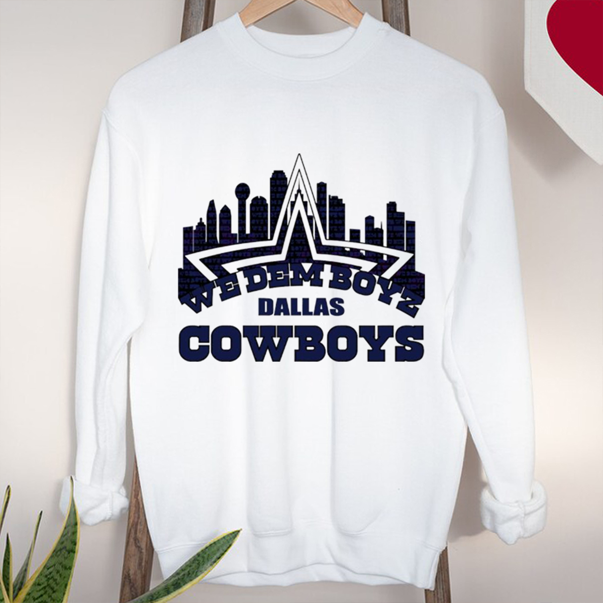 Dallas Cowboys Skyline Shirt - We Dem Boyz Fan Gift
