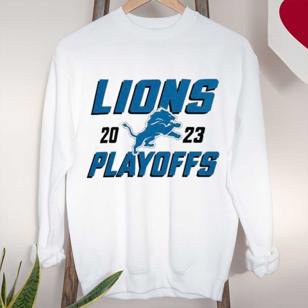 Detroit Lions 2023 2024 NFL Playoffs Iconic Shirt