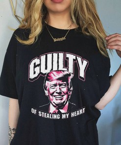 Guilty of Stealing My Heart Trump President Shirt, Hoodie, Sweatshirt