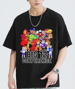 NCAA Big 12 Conference Mascots Shirt Sweatshirt Hoodie