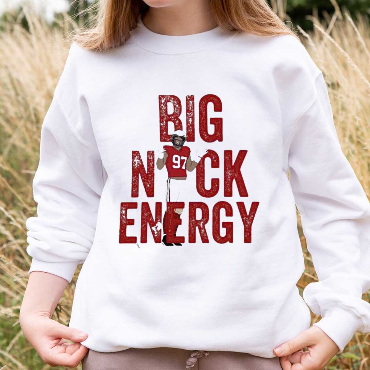 Nick Bosa Big Nick Energy T-shirt Sweatshirt Hoodie for Fan