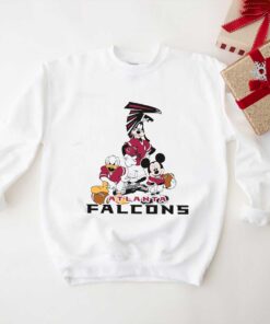Official Mickey Mouse And Friend Disney Atlanta Falcons American Football Shirt