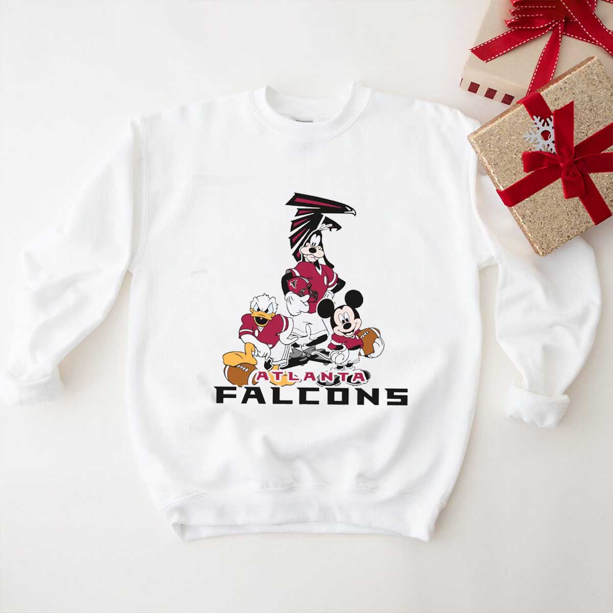 Official Mickey Mouse And Friend Disney Atlanta Falcons American Football Shirt