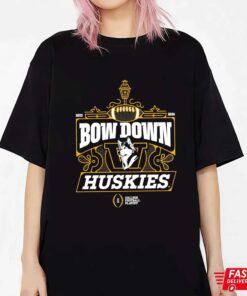 Washington Huskies 2023 2024 Bow Down Huskies College Football Playoff Logo Shirt Sweatshirt Hoodie