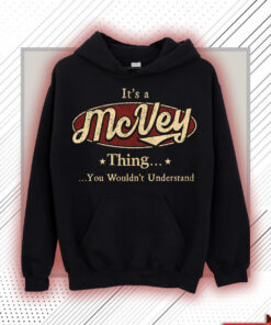 Mcvey Name Shirt - Mcvey Thing You Wouldn't Understand Shirt