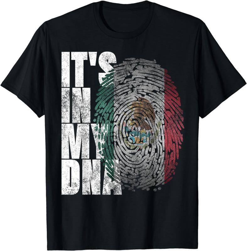 100% Cotton It's In My DNA Mexican Pride T-Shirt - Celebrate Your Heritage