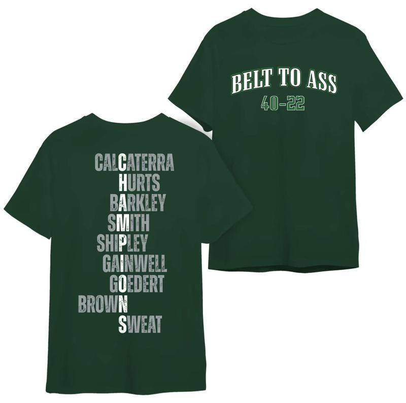 Belt to Ass World Champions LIX Tee – Philadelphia Eagles 2025 Champions T-Shirt