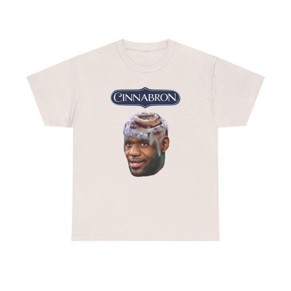 Cinnabron LeBron James Funny Meme T-Shirt - Unisex & Quirky