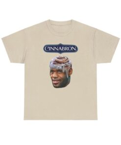 Cinnabron LeBron James Funny Meme T-Shirt - Unisex & Quirky
