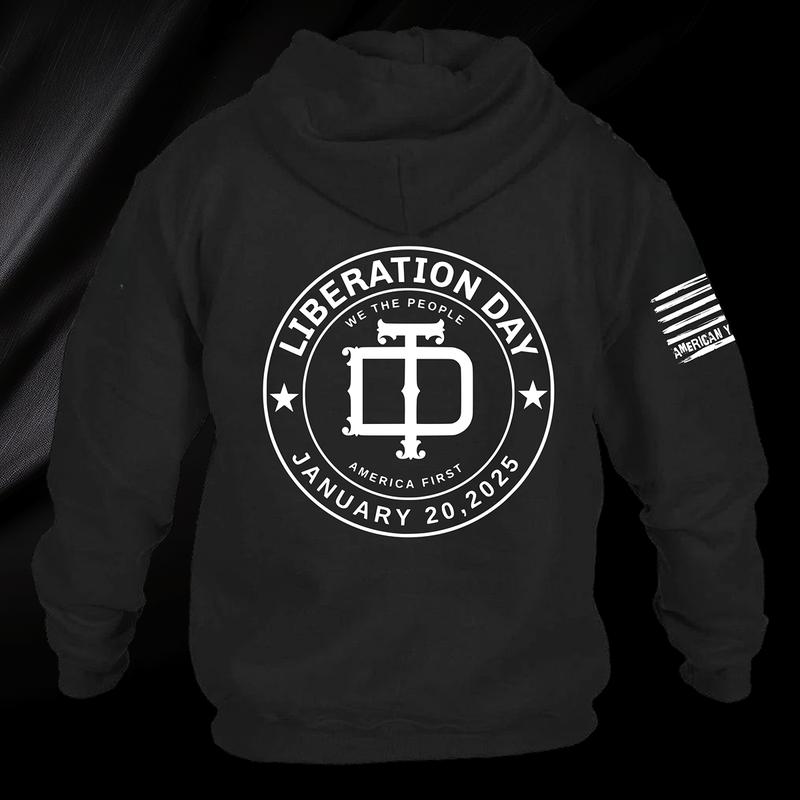 Donald Trump Liberation Day 2025 Hoodie - Patriotic Sweatshirt