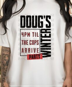 Doug's Winter Party Graphic T-Shirt - Limited Edition with