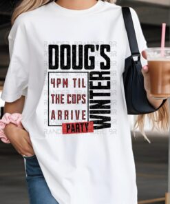 Doug's Winter Party Graphic T-Shirt - Limited Edition with