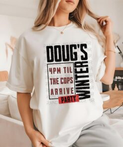 Doug's Winter Party Graphic T-Shirt - Limited Edition with