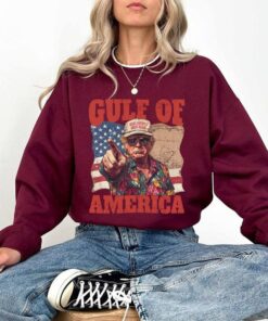 Funny Gulf of America Trump Shirt - Humor Meets Political Commentary