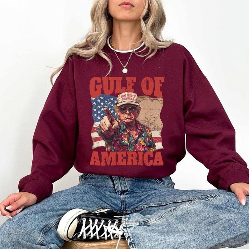 Funny Gulf of America Trump Shirt - Humor Meets Political Commentary
