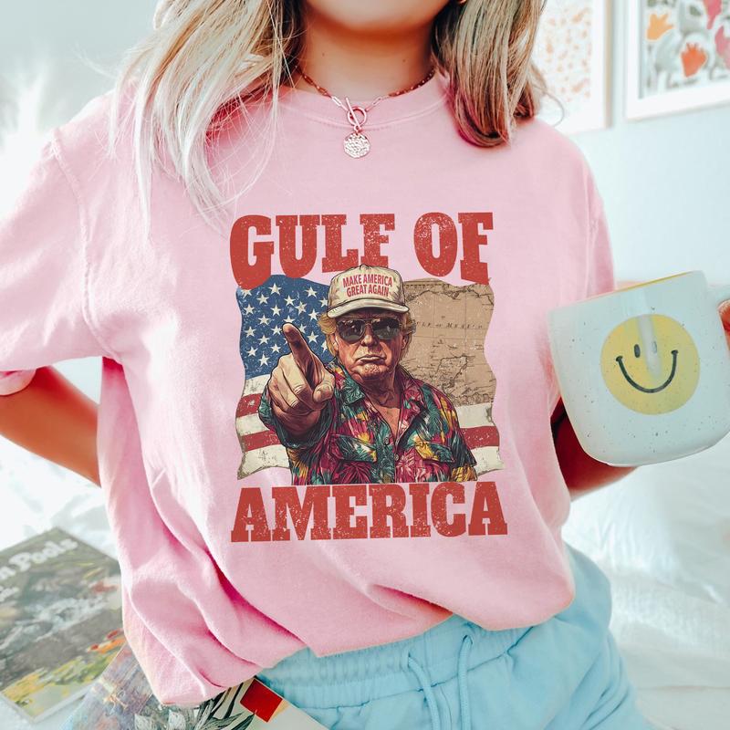 Funny Gulf of America Trump Shirt - Humor Meets Political Commentary