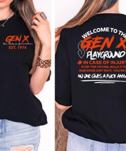 Generation X Playground Custom Year Badass T-Shirt - Unisex Cotton Top with Resilient Attitude