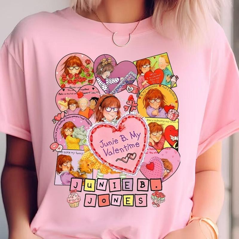 Junie B. My Valentime Teacher Shirt - A Whimsical Tribute to Love and Learning