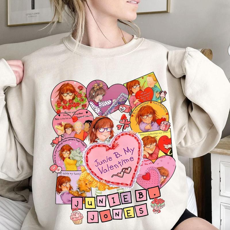 Junie B. My Valentime Teacher Shirt - A Whimsical Tribute to Love and Learning