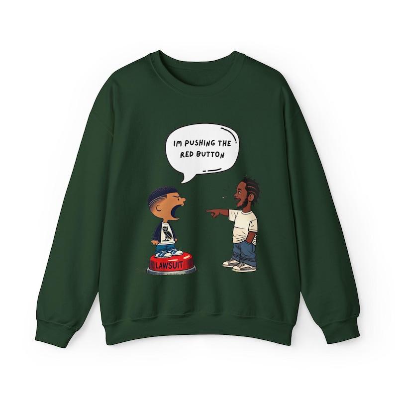 Kendrich Drakee Pushing The Red Button Shirt - Unleash Your Sense of Humor