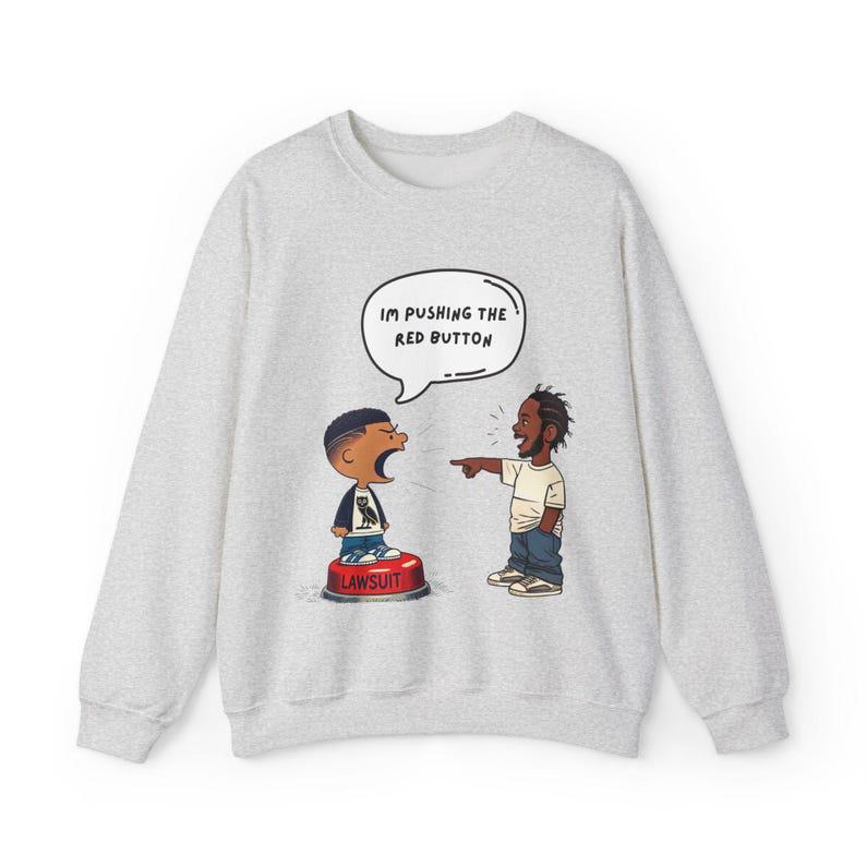 Kendrich Drakee Pushing The Red Button Shirt - Unleash Your Sense of Humor
