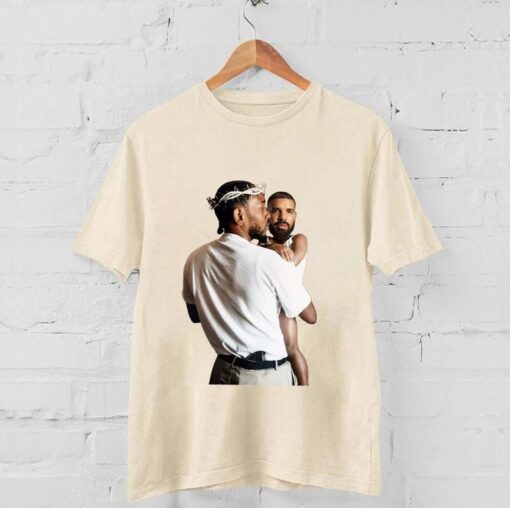 Kendrick Lamar vs Drake Vintage Streetwear Cotton Shirt