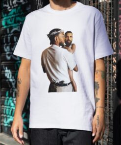Kendrick Lamar vs Drake Vintage Streetwear Cotton Shirt