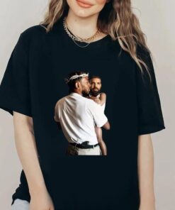 Kendrick Lamar vs Drake Vintage Streetwear Cotton Shirt