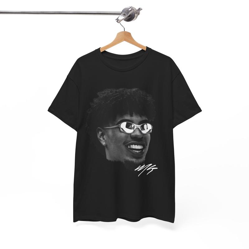 LAMELO BIG HEAD Graphic Tee - Trendy Menswear, Streetwear Classic Fit, Short Sleeves, Ultimate Comfort for Everyday Style