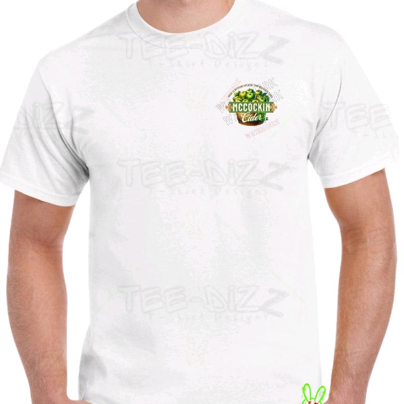 McCockin Cider Men's Funny T-Shirt - Humorous Casual Tee for Cider Lovers