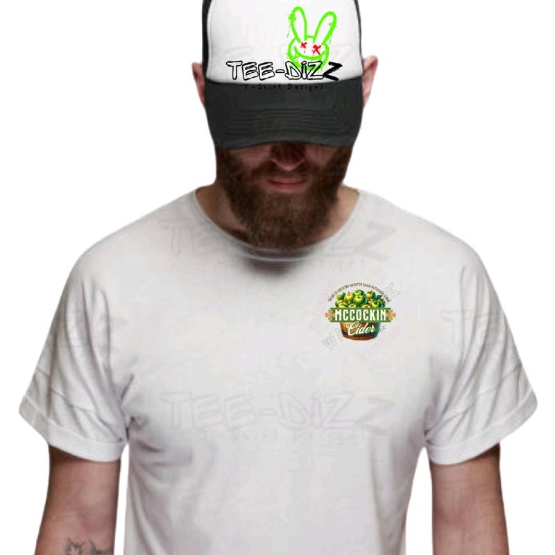McCockin Cider Men's Funny T-Shirt - Humorous Casual Tee for Cider Lovers