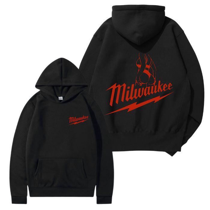 Milwaukee Lightning Bolt Unisex Hoodie - Fun & Stylish Apparel for Men and Women