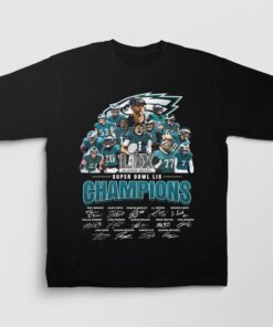 Philadelphia Eagles Super Bowl LIX Champions Shirt - Gildan 5000 Heavy Cotton Unisex Tee