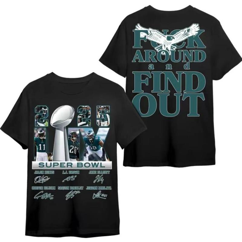 Philly Champions 2025 - NFL Super Bowl L.X Team Spirit T-Shirt