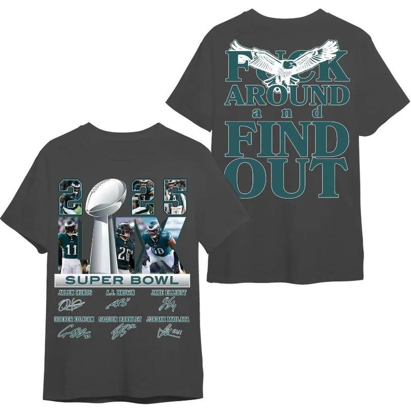 Philly Champions 2025 - NFL Super Bowl L.X Team Spirit T-Shirt