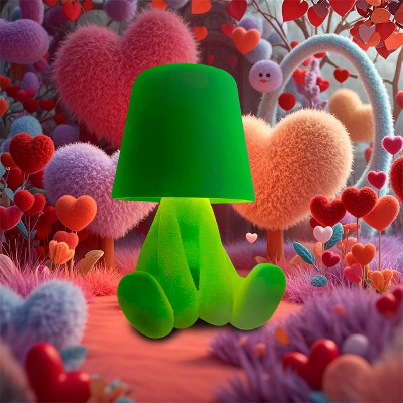 Playful Character Lamp Shirt – A Whimsical Take on Creative Design
