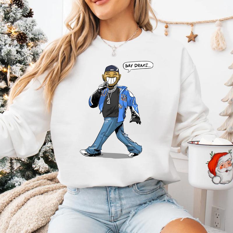Say Drake T-Shirt - Unique Cotton Fashion for Music and Style Lovers