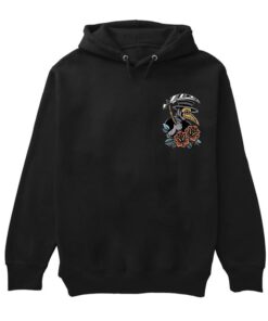THE SAME ONES WHO SELL THE PANIC SELL THE CURE Graphic Black Print Hoodie for Men and Women