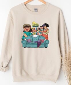 The Big Comfy Couch Sweatshirt - Nostalgic 90s TV Show Apparel Featuring Loonette and Molly