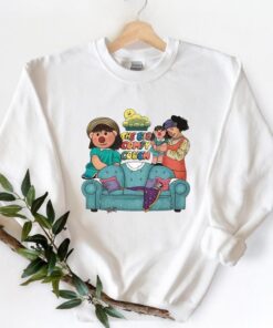 The Big Comfy Couch Sweatshirt - Nostalgic 90s TV Show Apparel Featuring Loonette and Molly