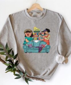 The Big Comfy Couch Sweatshirt - Nostalgic 90s TV Show Apparel Featuring Loonette and Molly