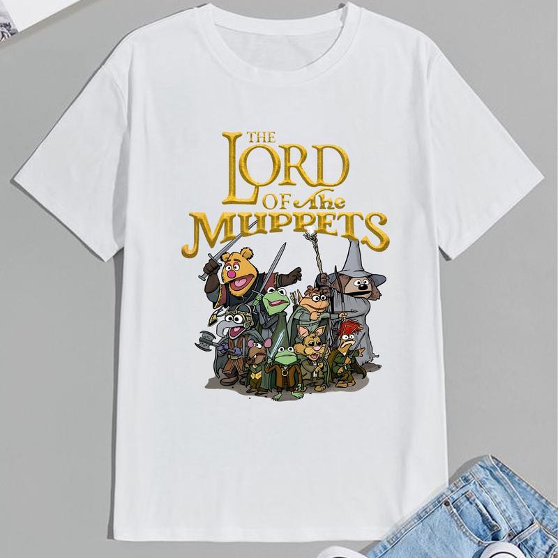 The Lord of the Muppets Vintage Sweatshirt - A Whimsical Tribute for Muppet and Fantasy Fans