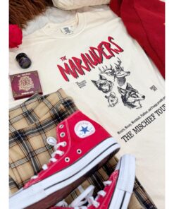 The Mischief Tour 1978 - Marauder's Map Inspired Garment Dyed Tee