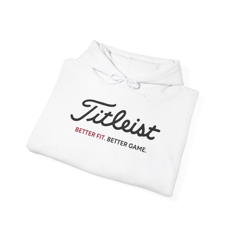 Titleist Golf Hoodie - Unisex Long Sleeve Casual Sweatshirt with Inspirational Quote