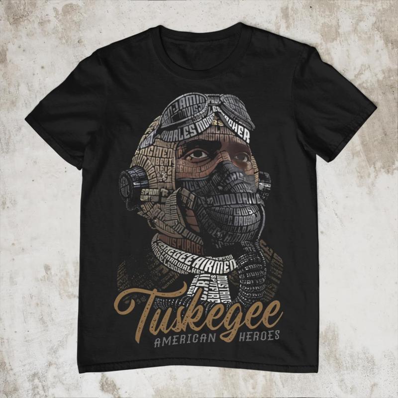 Tuskegee Airmen Tribute T-Shirt - Men's Streetwear with Inspirational Graphic Design