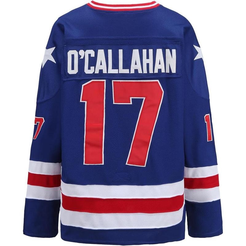 USA 1980 Olympic Team Ice Hockey Jersey - Stitched Letters & Numbers | Sizes S-XXXL