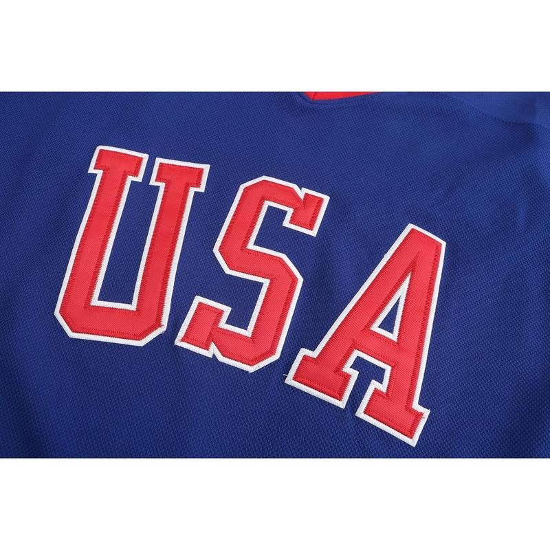 USA 1980 Olympic Team Ice Hockey Jersey - Stitched Letters & Numbers | Sizes S-XXXL