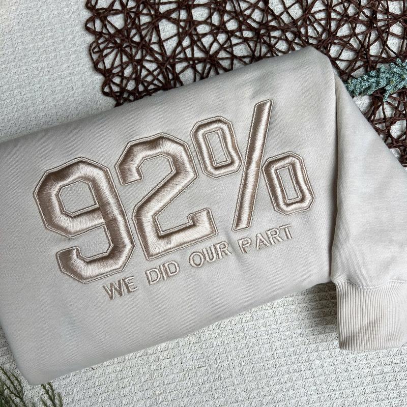 92% Black Women Empowerment Sweatshirt - Celebrating Contributions and Achievements